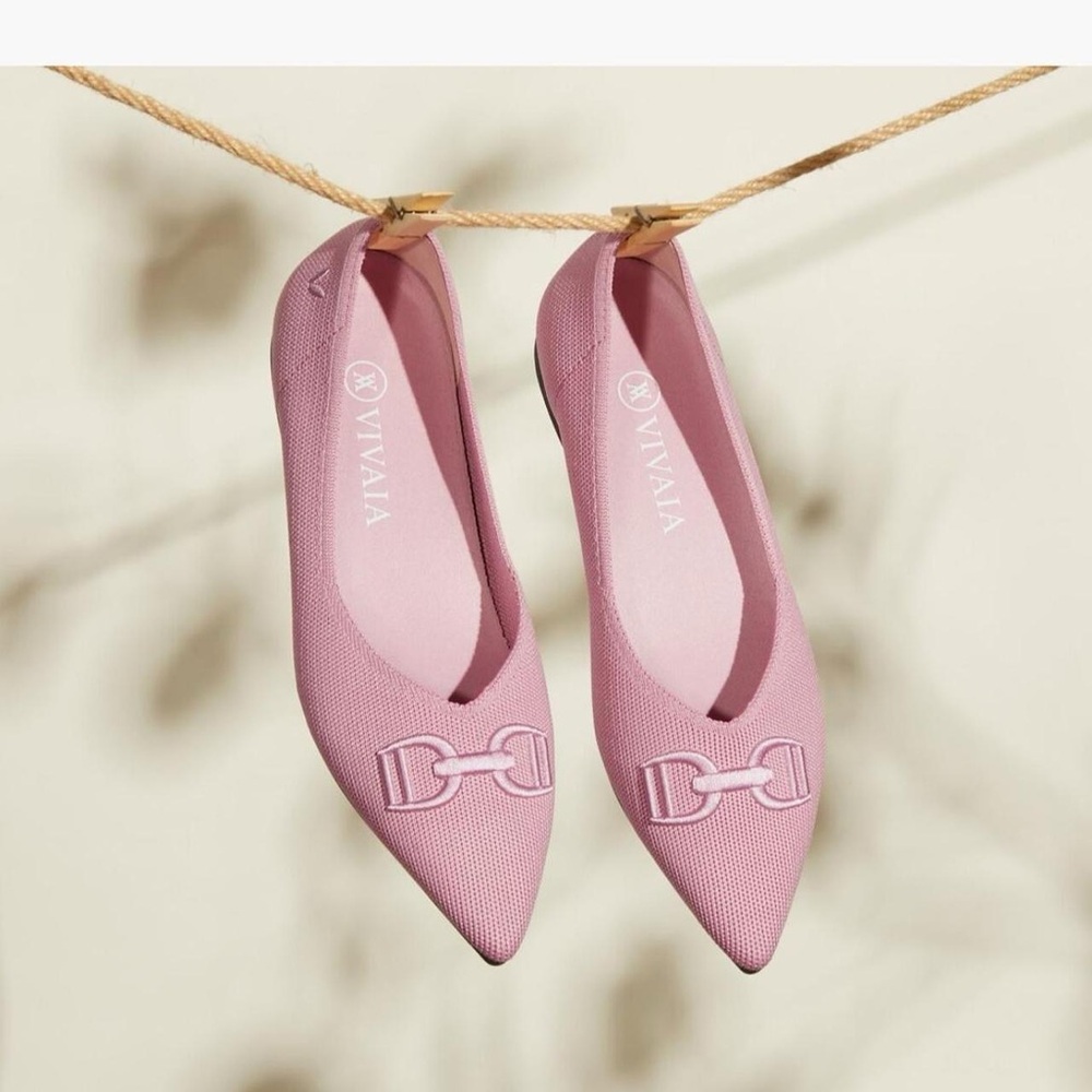 Vivaia Pink Flats